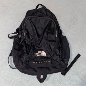 Black Northface Wasatch Backpack